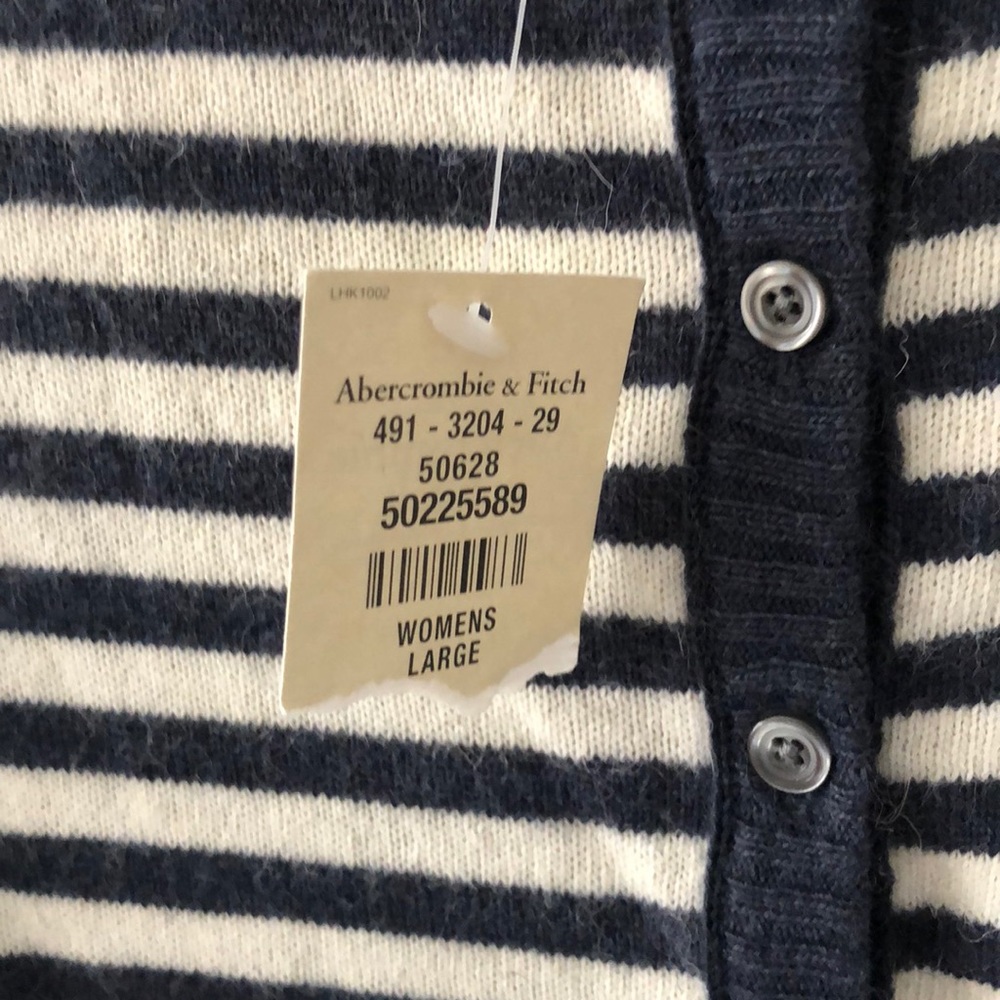 Abercrombie and Fitch Striped Cardigan - Picture 2 of 2
